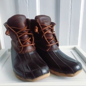 Sperry topsider saltwater duck boot